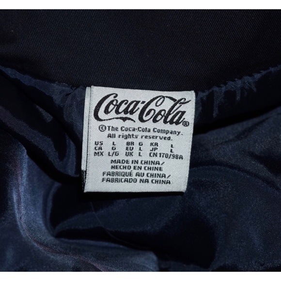 Coca Cola Cropped Bolero Full Zip Jacket L - Picture 8 of 9